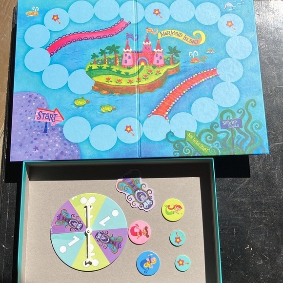 Mermaid Island Peaceable Kingdom board game a cooperative game for kids - Picture 2 of 3